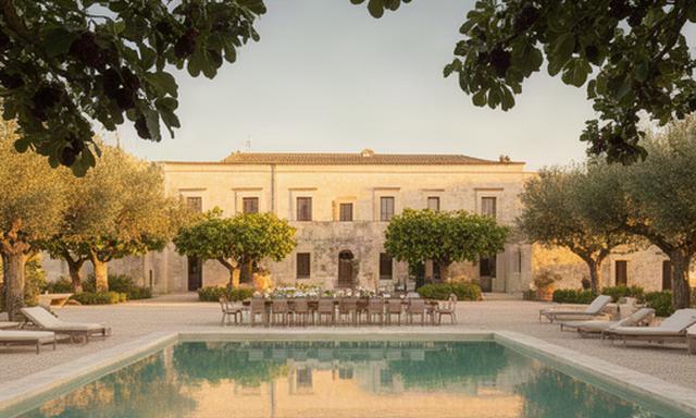 Masseria pugliese circondata da gelsi con piscina privata e ampio cortile per eventi
